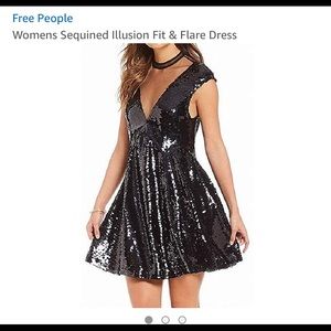 Free people black dress